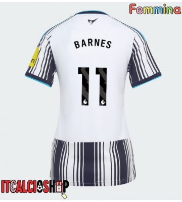 Newcastle United Harvey Barnes #11 Prima Maglia Femmina 2026-27 Manica Corta